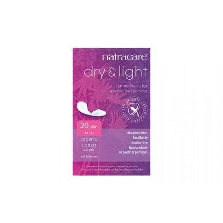 NATRACARE -- Serviette legere incontinence pads x20